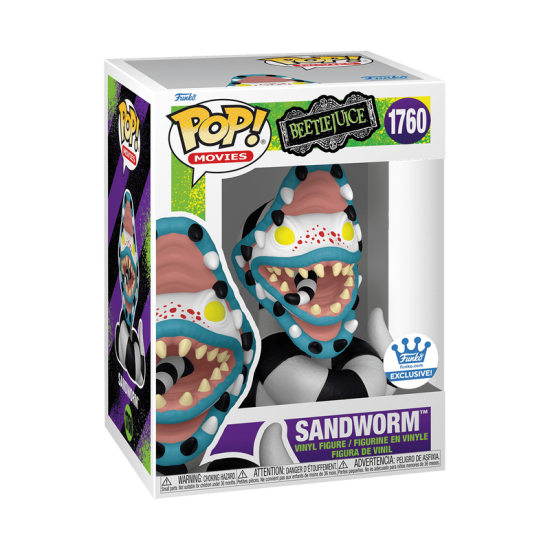 Pop! Beetlejuice sandworm 1760 - 0