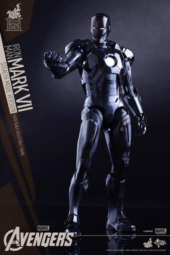 MMS 282 The Avengers – Iron Man Mark VII (Stealth Mode Version) - 7