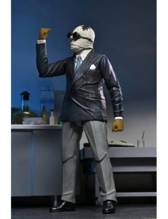 Universal Monsters The Invisible Man Colour Dr Kemps Residence Action Figure - 3