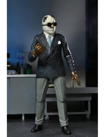 Universal Monsters The Invisible Man Colour Dr Kemps Residence Action Figure - 4