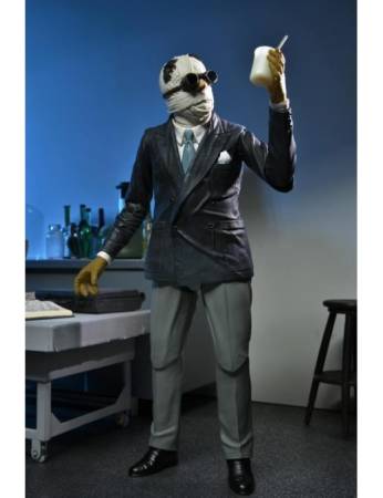 Universal Monsters The Invisible Man Colour Dr Kemps Residence Action Figure - 5