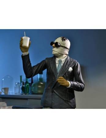 Universal Monsters The Invisible Man Colour Dr Kemps Residence Action Figure - 6