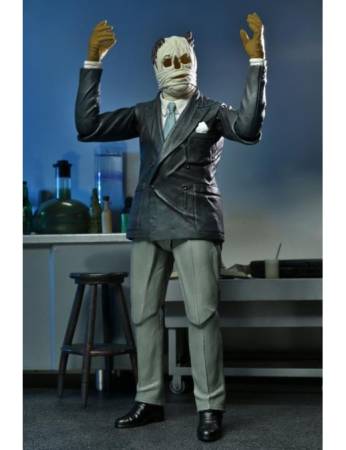 Universal Monsters The Invisible Man Colour Dr Kemps Residence Action Figure - 7