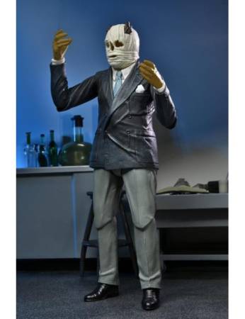 Universal Monsters The Invisible Man Colour Dr Kemps Residence Action Figure - 8