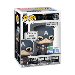 Pop! Captain America (I Can Do This All Day) 1480