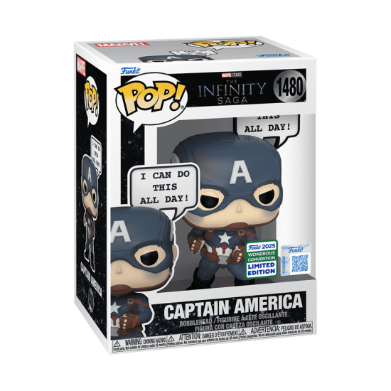 Pop! Captain America (I Can Do This All Day) 1480 - 0