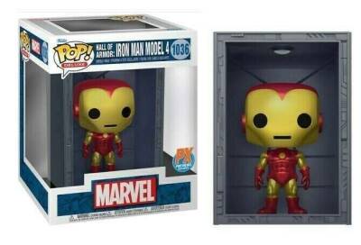 Pop! Deluxe – Marvel Hall of Armor: Iron Man Model 4 