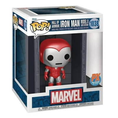 Pop! Deluxe – Marvel Hall of Armor: Iron Man Model 8