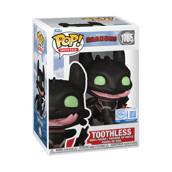 Pop! How to Train Your Dragon Pop! Toothless (Smiling) - 0
