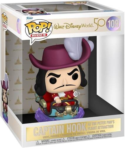 Pop! Ride: Walt Disney World 50th – Hook on Peter Pan Flight - 0