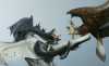 Fell Beast vs Gwaihir: Battle Above the Black Gate Diorama - Thumbnail (3)