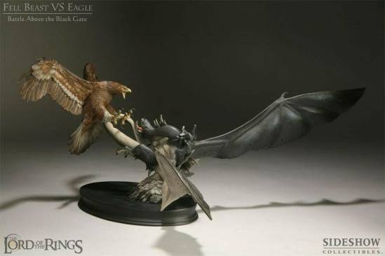 Fell Beast vs Gwaihir: Battle Above the Black Gate Diorama - 4