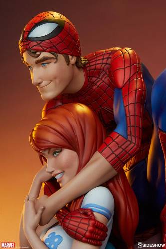 Sideshow – Spider-Man and Mary Jane Maquette(J. Scott Campbell Collection) - 1