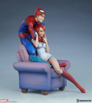 Sideshow – Spider-Man and Mary Jane Maquette(J. Scott Campbell Collection) - 8