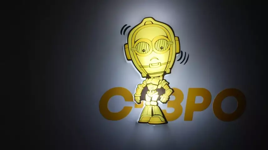 Star Wars: C-3PO Mini 3D Deco Light - 3