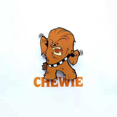 Star Wars: Chewbacca Mini 3D Deco Light - 2