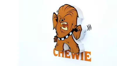 Star Wars: Chewbacca Mini 3D Deco Light - 3
