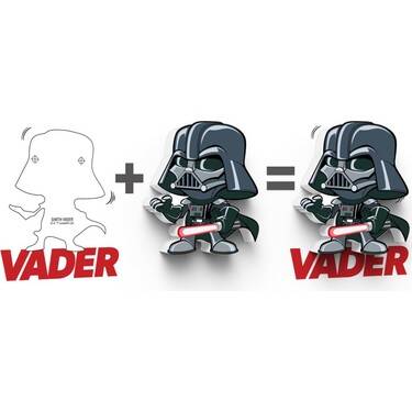 Star Wars: Darth Vader Mini 3D Deco Light - 2