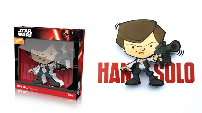 Star Wars: Han Solo Mini 3D Deco Light - 1