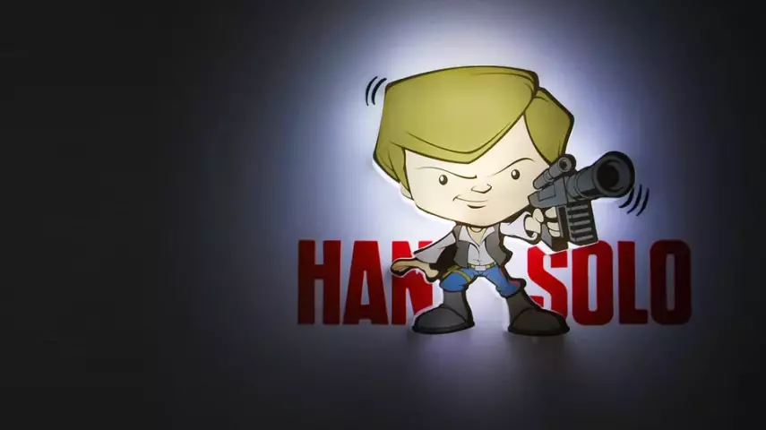 Star Wars: Han Solo Mini 3D Deco Light - 2