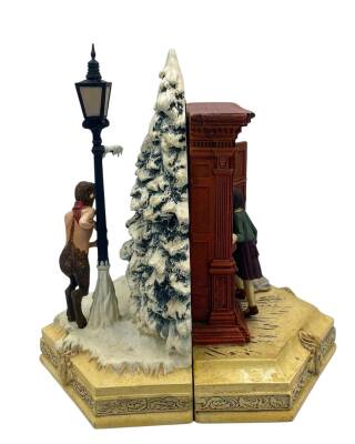  The Chronicles of Narnia Bookends Lucy/Mr.Tumnus
